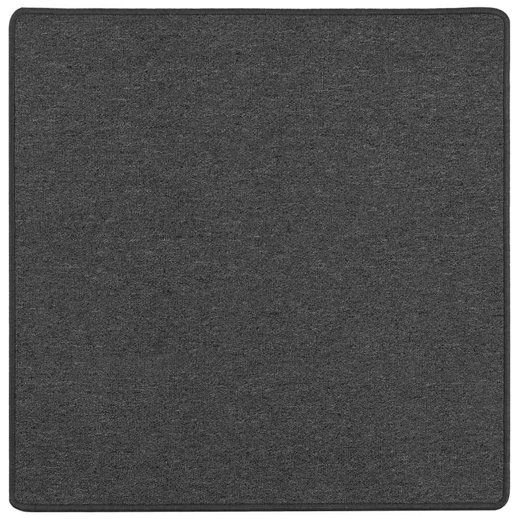 vidaXL Chodnik dywanowy Ciemnoszary 100 x 100 cm 100% polipropylen