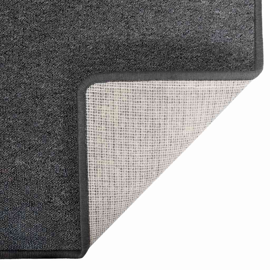 vidaXL Chodnik dywanowy Ciemnoszary 100 x 150 cm 100% polipropylen