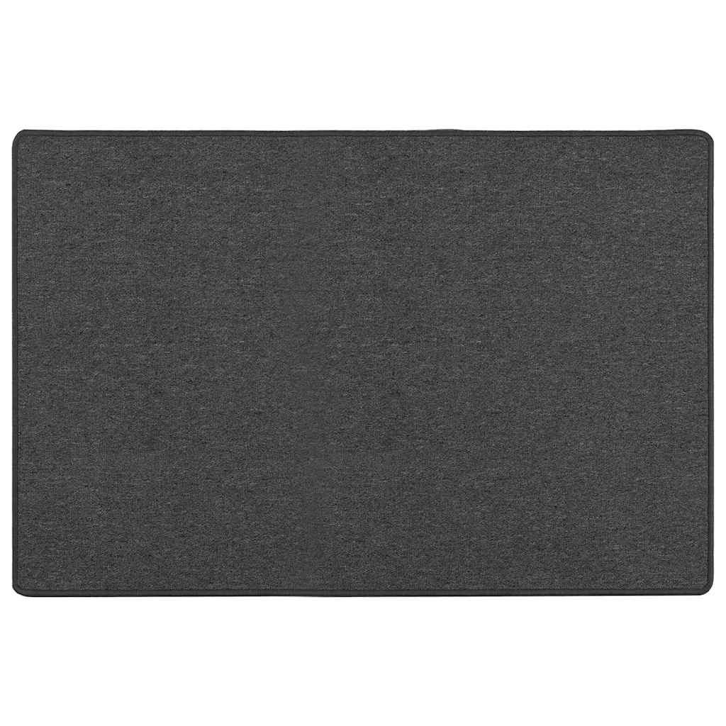 vidaXL Chodnik dywanowy Ciemnoszary 100 x 150 cm 100% polipropylen