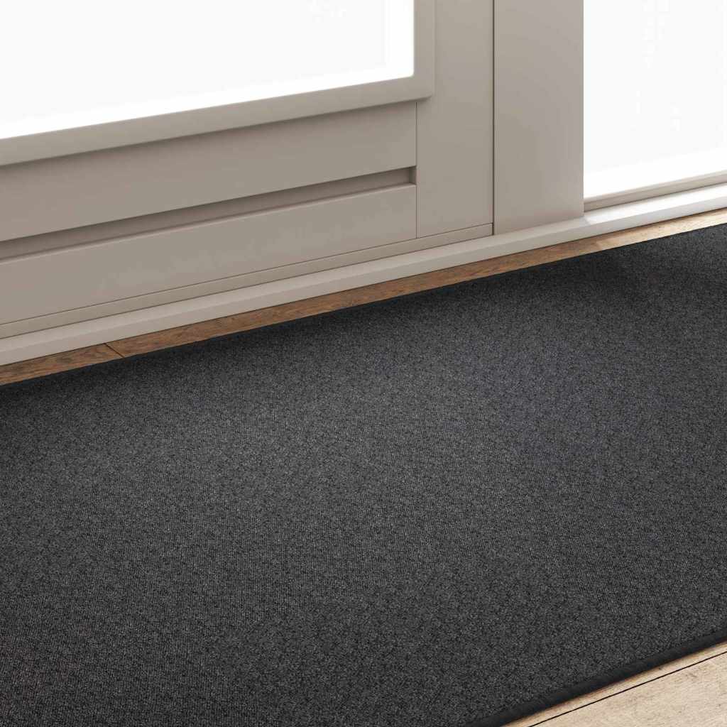 vidaXL Chodnik dywanowy Ciemnoszary 100 x 200 cm 100% polipropylen
