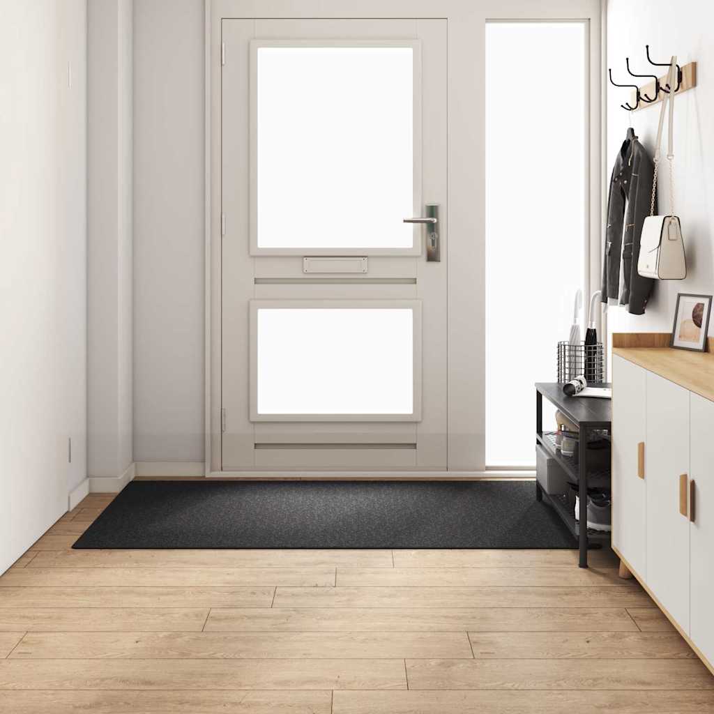 vidaXL Chodnik dywanowy Ciemnoszary 100 x 200 cm 100% polipropylen