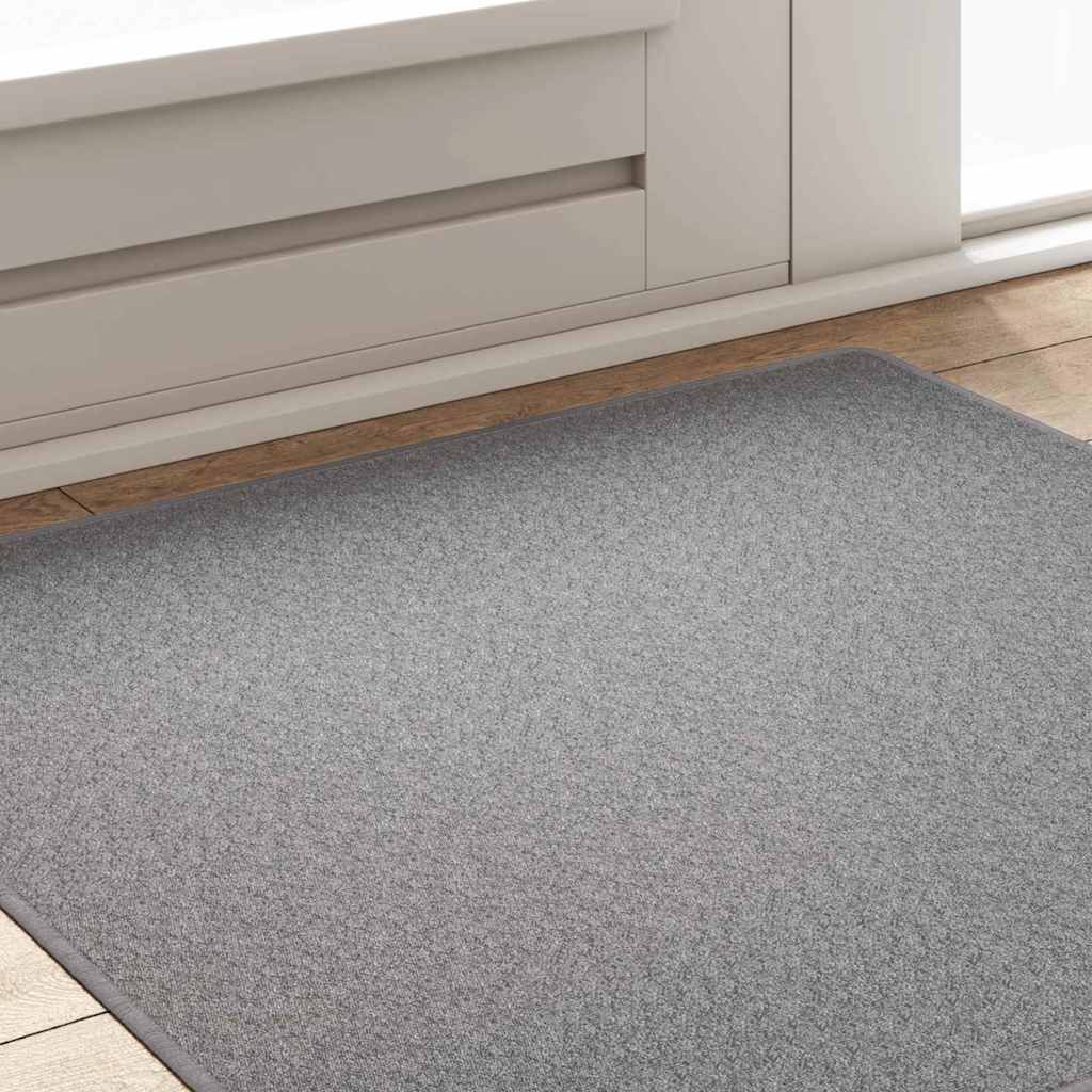 vidaXL Chodnik dywanowy Jasnoszary 100 x 100 cm 100% polipropylen