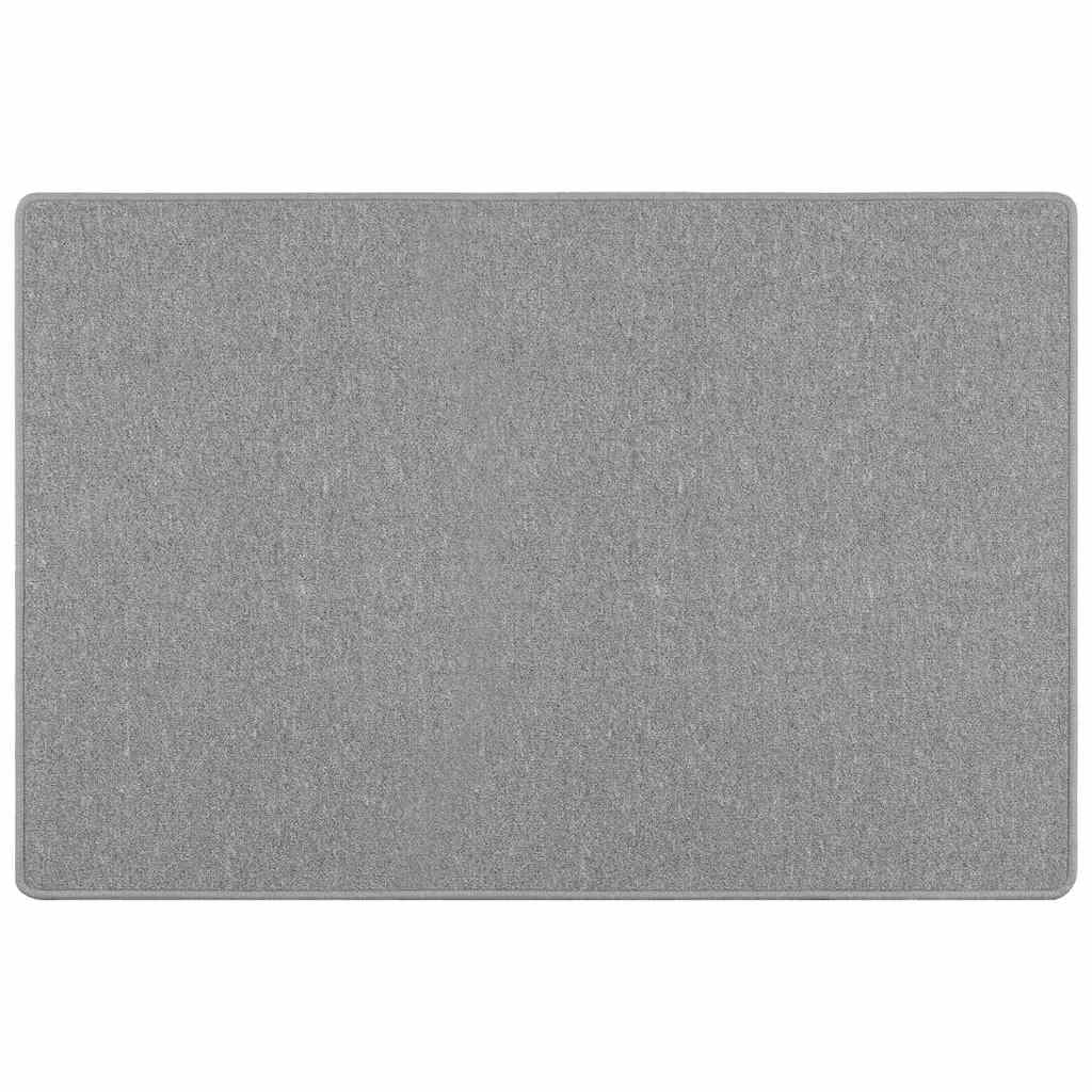 vidaXL Chodnik dywanowy Jasnoszary 100 x 150 cm 100% polipropylen