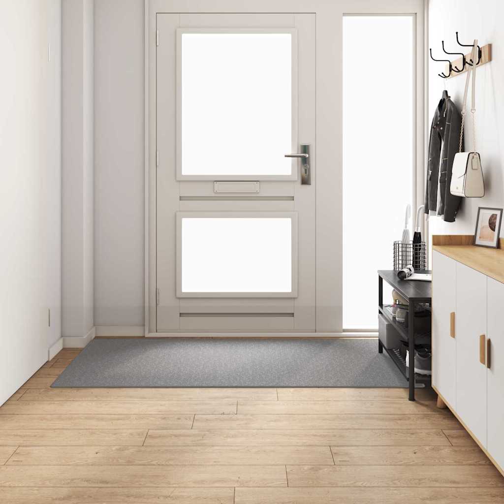 vidaXL Chodnik dywanowy Jasnoszary 100 x 200 cm 100% polipropylen