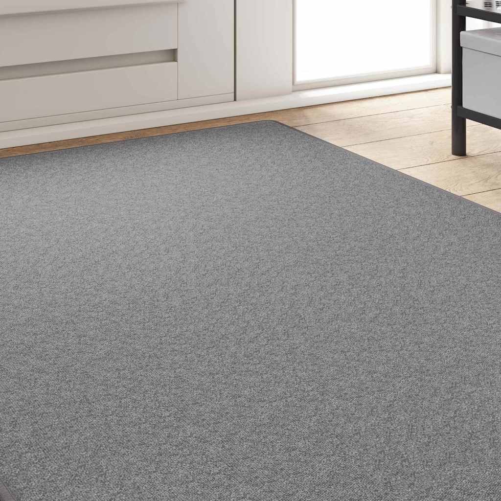 vidaXL Chodnik dywanowy Jasnoszary 100 x 250 cm 100% polipropylen