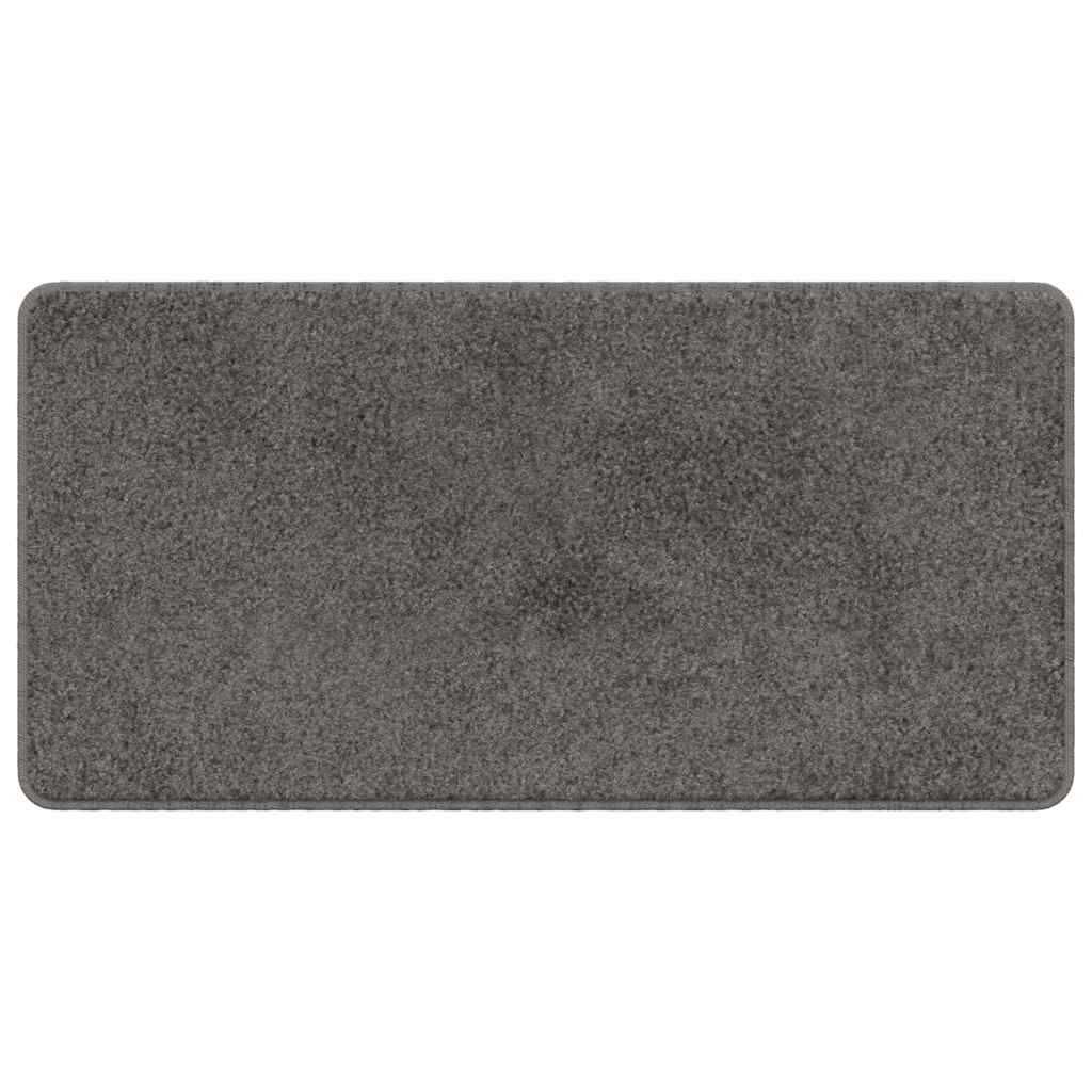 vidaXL Chodnik dywanowy Szary 50 x 100 cm 100% Poliester Tuft