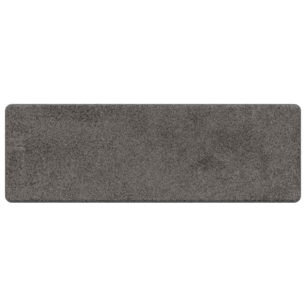 vidaXL Chodnik dywanowy Szary 50 x 150 cm 100% Poliester Tuft