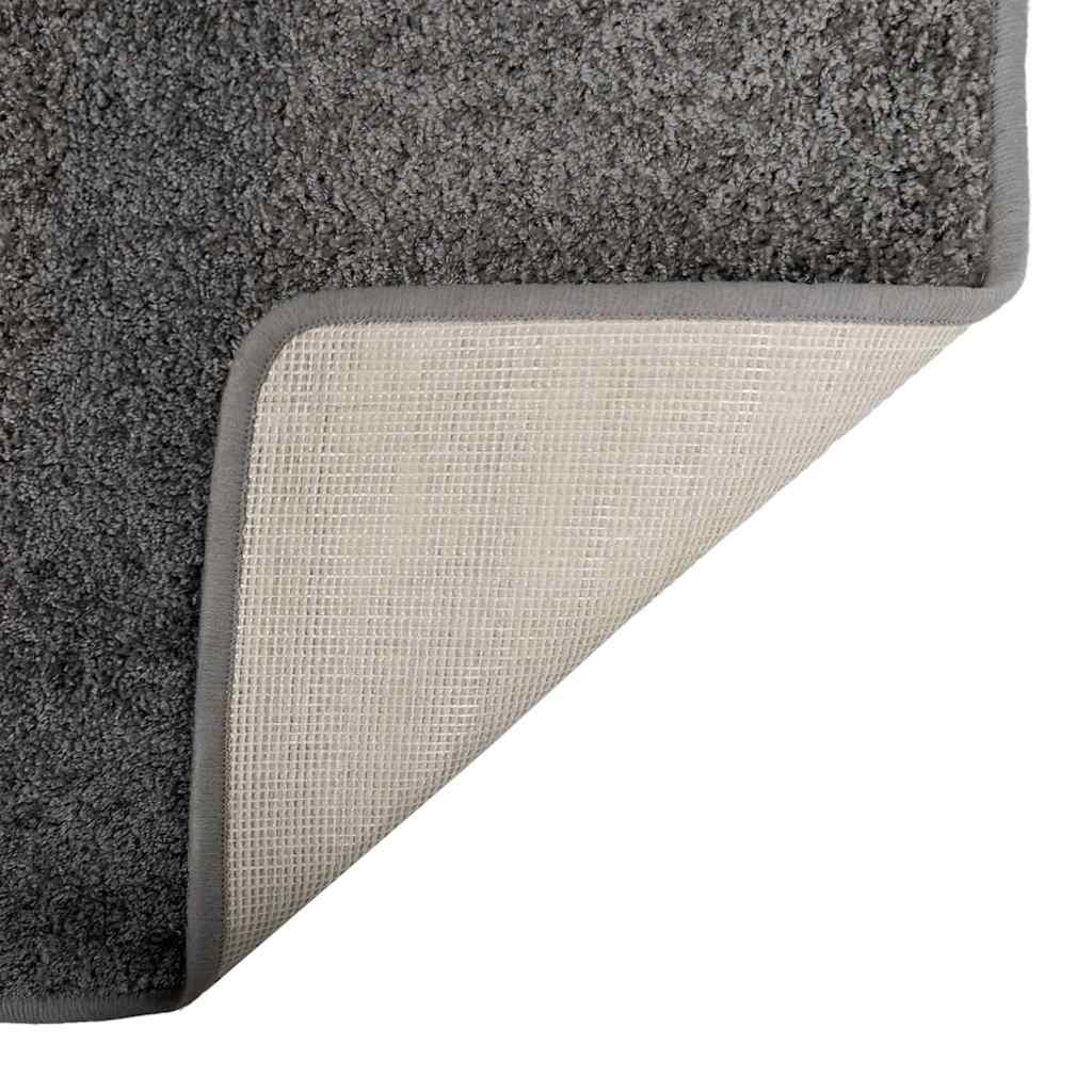 vidaXL Chodnik dywanowy Szary 50 x 300 cm 100% Poliester Tuft