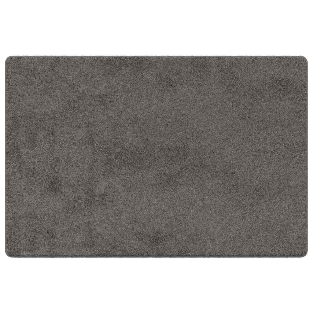 vidaXL Chodnik dywanowy Szary 100 x 150 cm 100% Poliester Tuft