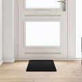 vidaXL Chodnik dywanowy Czarny 50 x 100 cm 100% Poliester Tuft