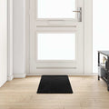 vidaXL Chodnik dywanowy Czarny 50 x 150 cm 100% Poliester Tuft