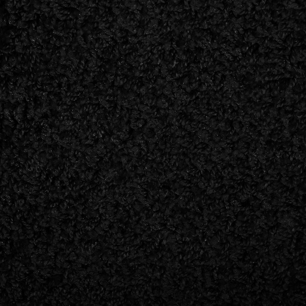 vidaXL Chodnik dywanowy Czarny 50 x 200 cm 100% Poliester Tuft