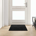 vidaXL Chodnik dywanowy Czarny 80 x 150 cm 100% Poliester Tuft