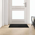 vidaXL Chodnik dywanowy Czarny 100 x 100 cm 100% Poliester Tuft