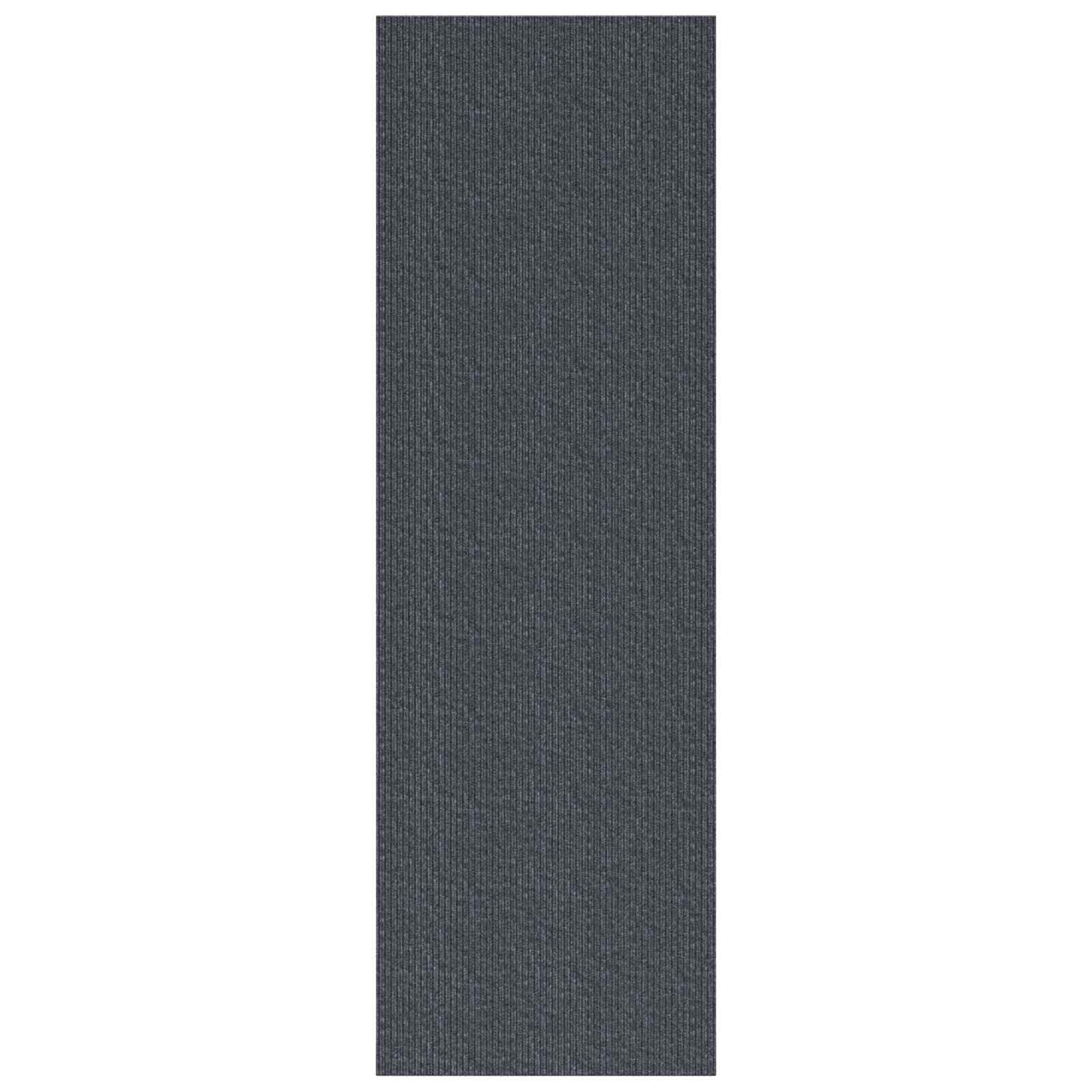 vidaXL Chodnik dywanowy Szary 80 x 300 cm tkanina
