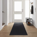 vidaXL Chodnik dywanowy Antracyt 80 x 500 cm tkanina