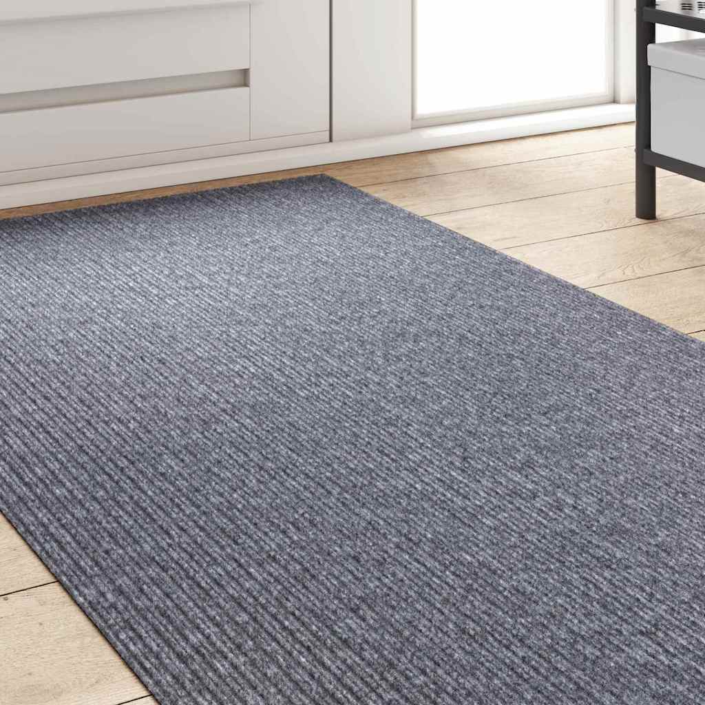 vidaXL Chodnik dywanowy Jasnoszary 80 x 200 cm tkanina