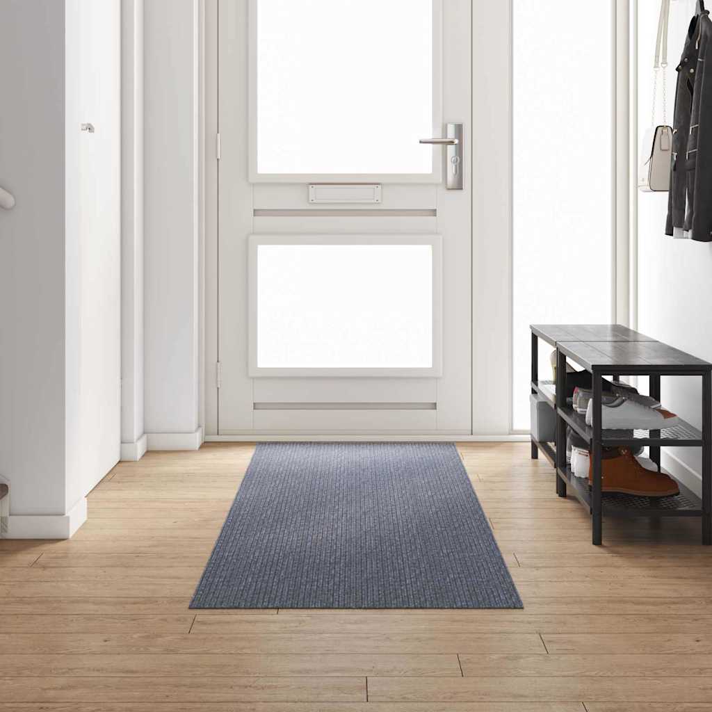 vidaXL Chodnik dywanowy Jasnoszary 80 x 300 cm tkanina