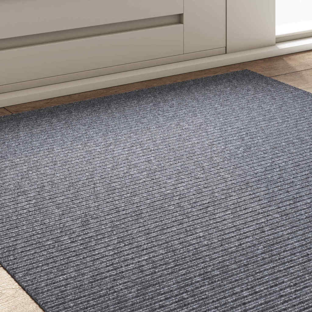 vidaXL Chodnik dywanowy Jasnoszary 100 x 100 cm tkanina