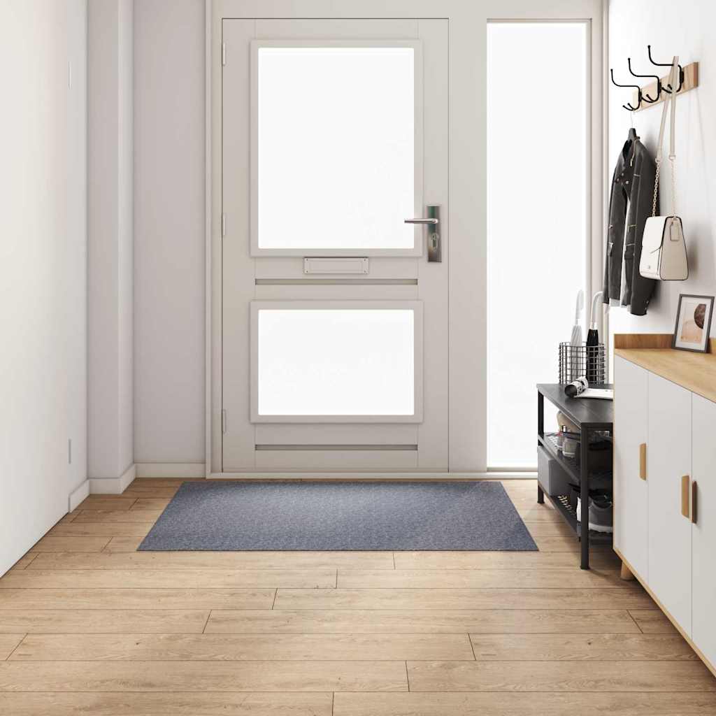 vidaXL Chodnik dywanowy Jasnoszary 100 x 150 cm tkanina