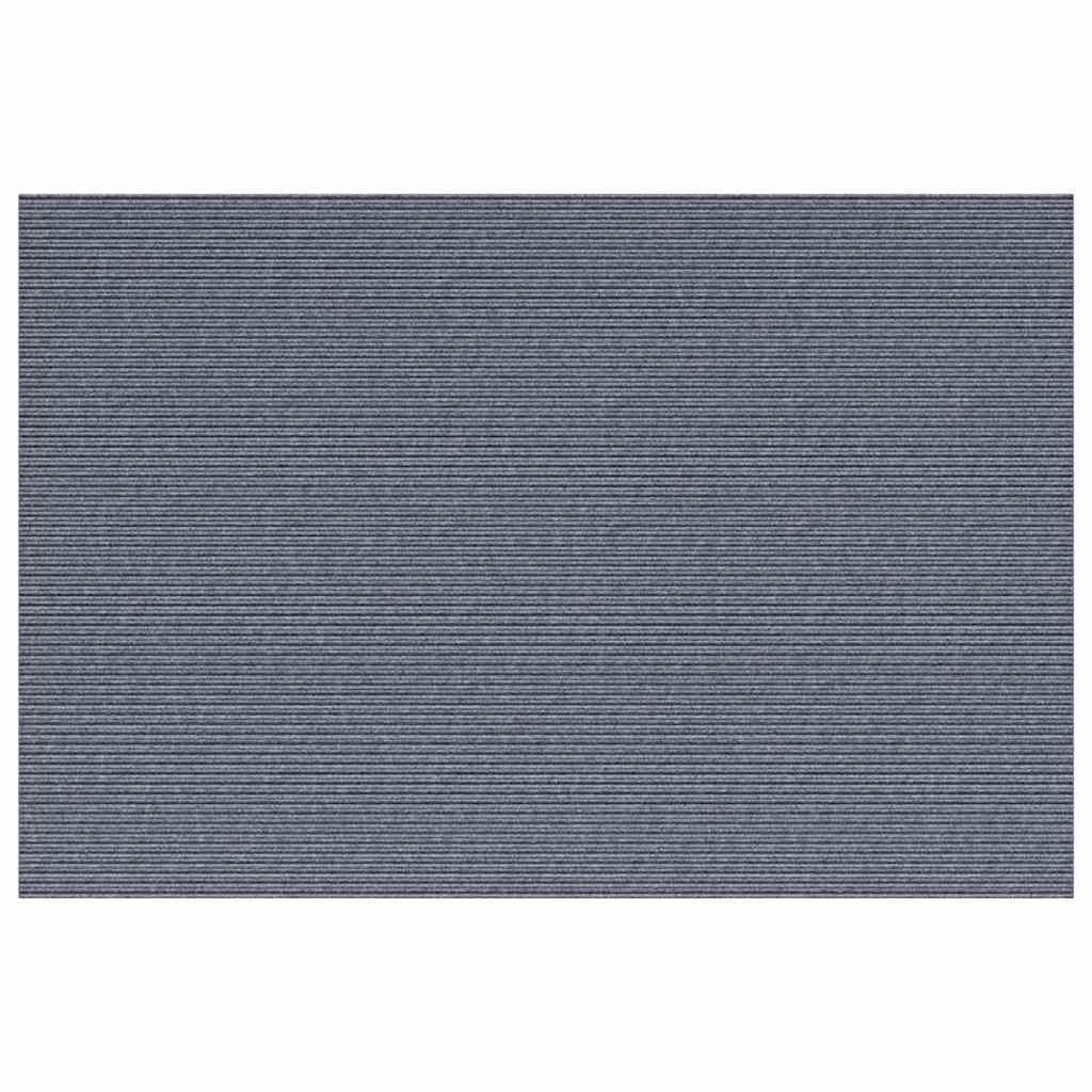 vidaXL Chodnik dywanowy Jasnoszary 100 x 150 cm tkanina