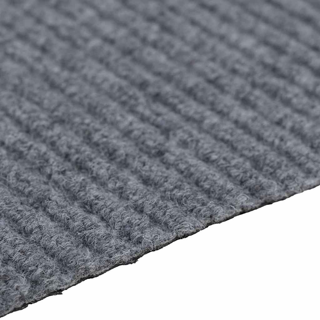 vidaXL Chodnik dywanowy Jasnoszary 100 x 300 cm tkanina