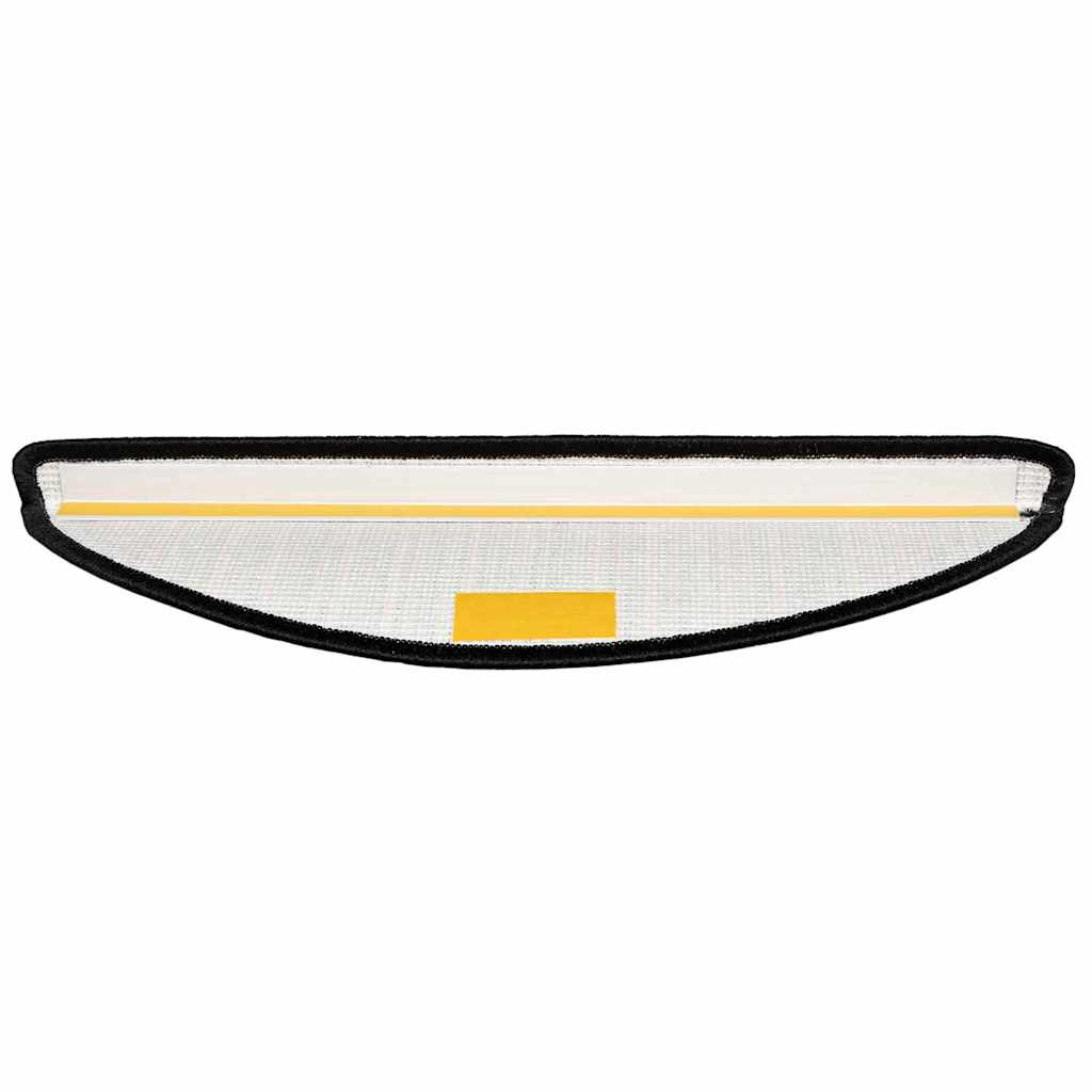 vidaXL Samoprzylepne maty na schody 15 pcs Antracyt 56 x 17 x 3 cm
