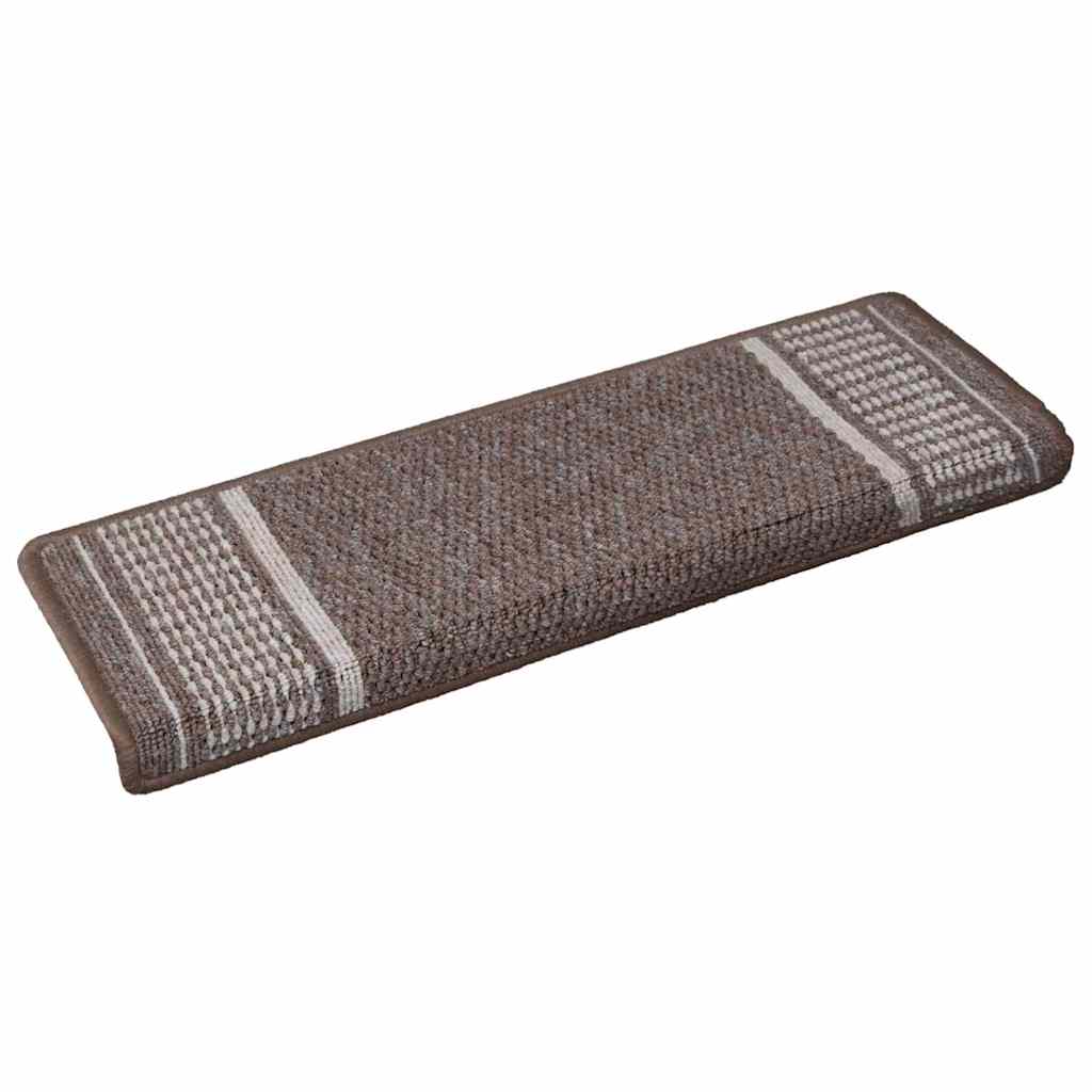 vidaXL Samoprzylepne maty na schody 15 szt. 65 x 21 x 4 cm Non-Slip