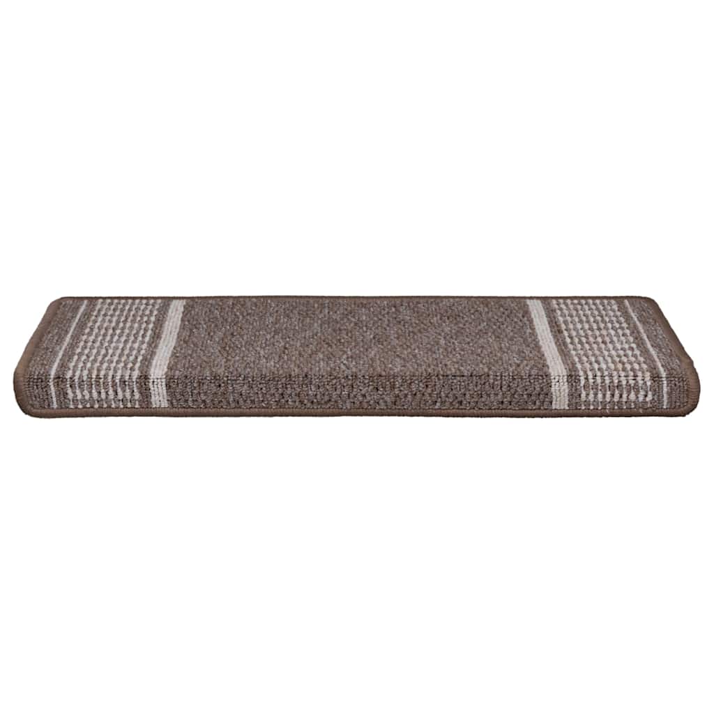 vidaXL Samoprzylepne maty na schody 15 szt. 65 x 21 x 4 cm Non-Slip