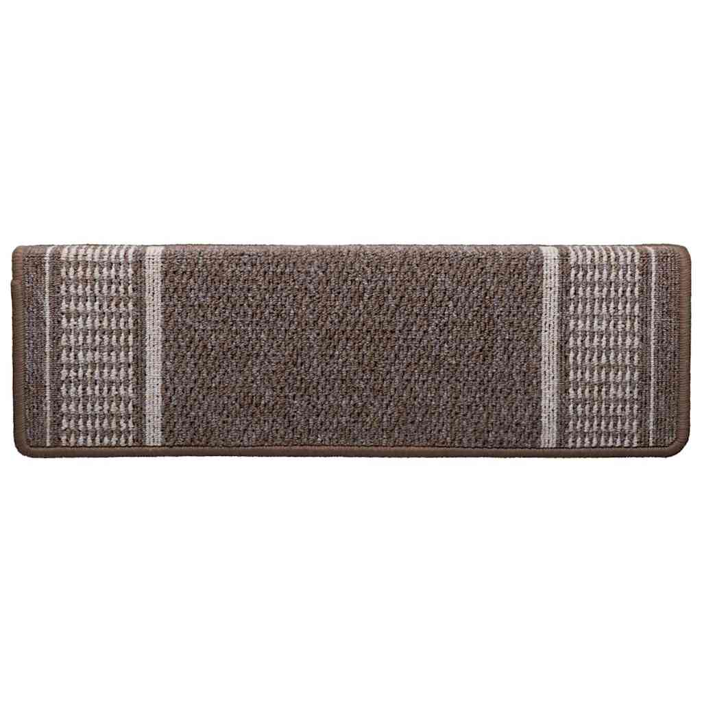 vidaXL Samoprzylepne maty na schody 15 szt. 65 x 21 x 4 cm Non-Slip
