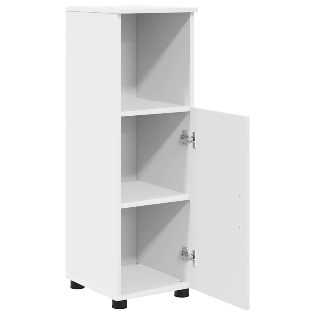 vidaXL Zestaw mebli łazienkowych Montowane na ścianie 3 pcs Biały