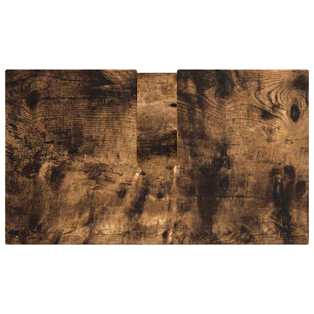 vidaXL Zestaw mebli łazienkowych 3 szt. Dąb wędzony 61 x 35 x 64 cm