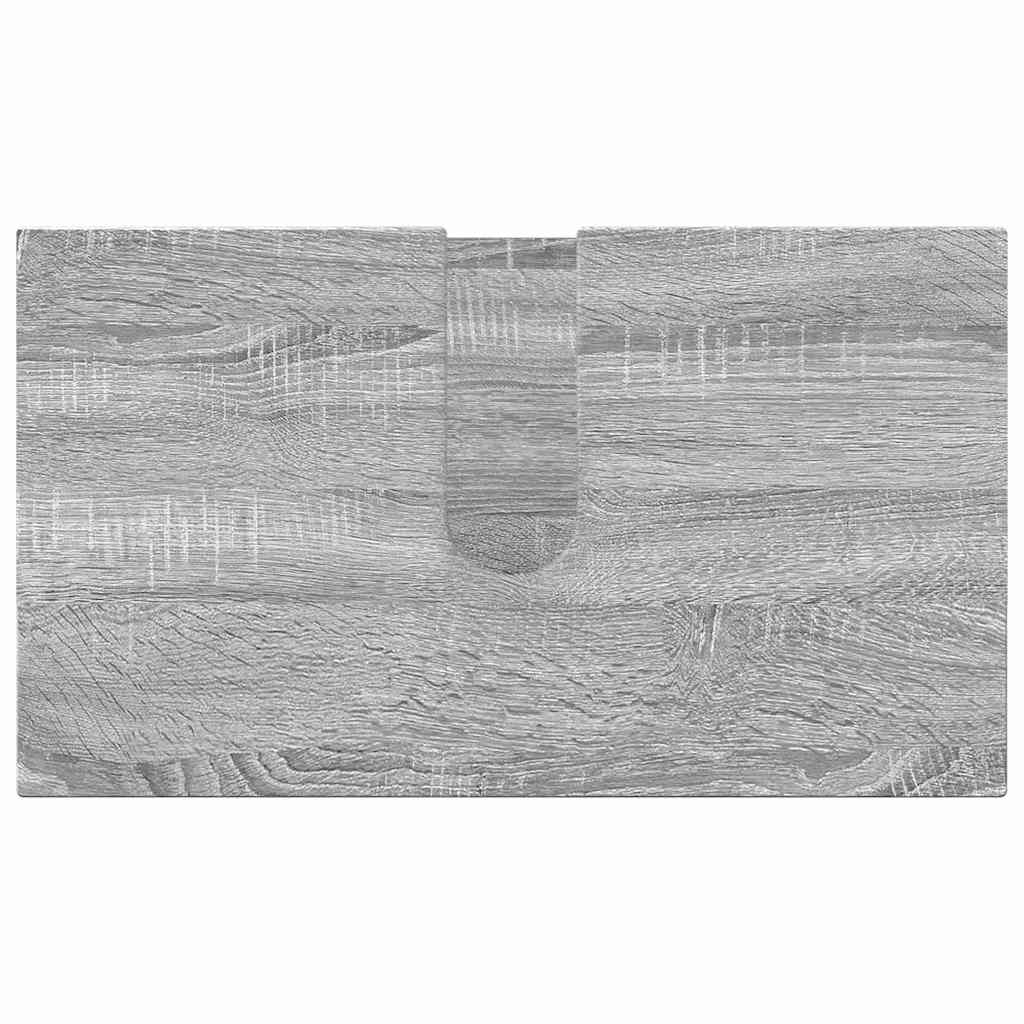 vidaXL Zestaw mebli łazienkowych 5 szt. Szary Sonoma 61 x 35 x 64 cm