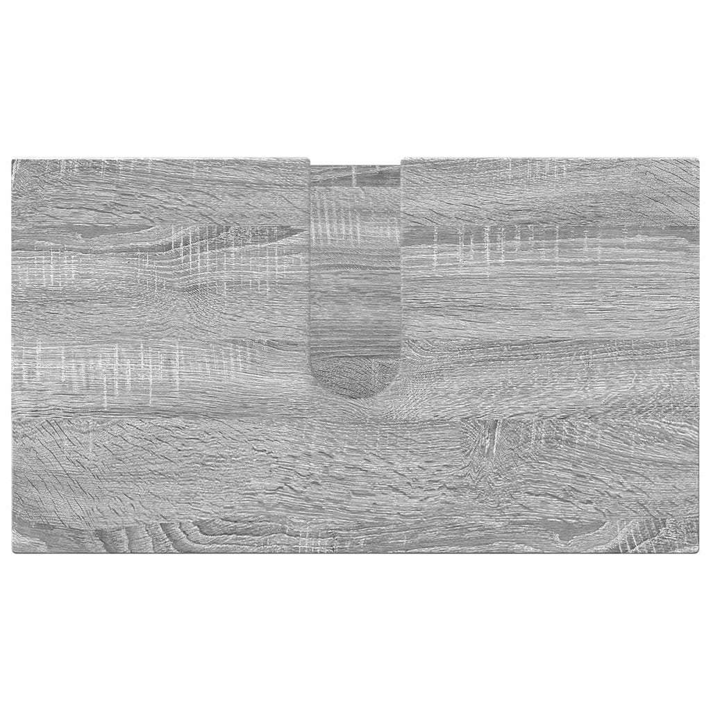 vidaXL Zestaw mebli łazienkowych 4 szt. Szary Sonoma 61 x 35 x 64 cm