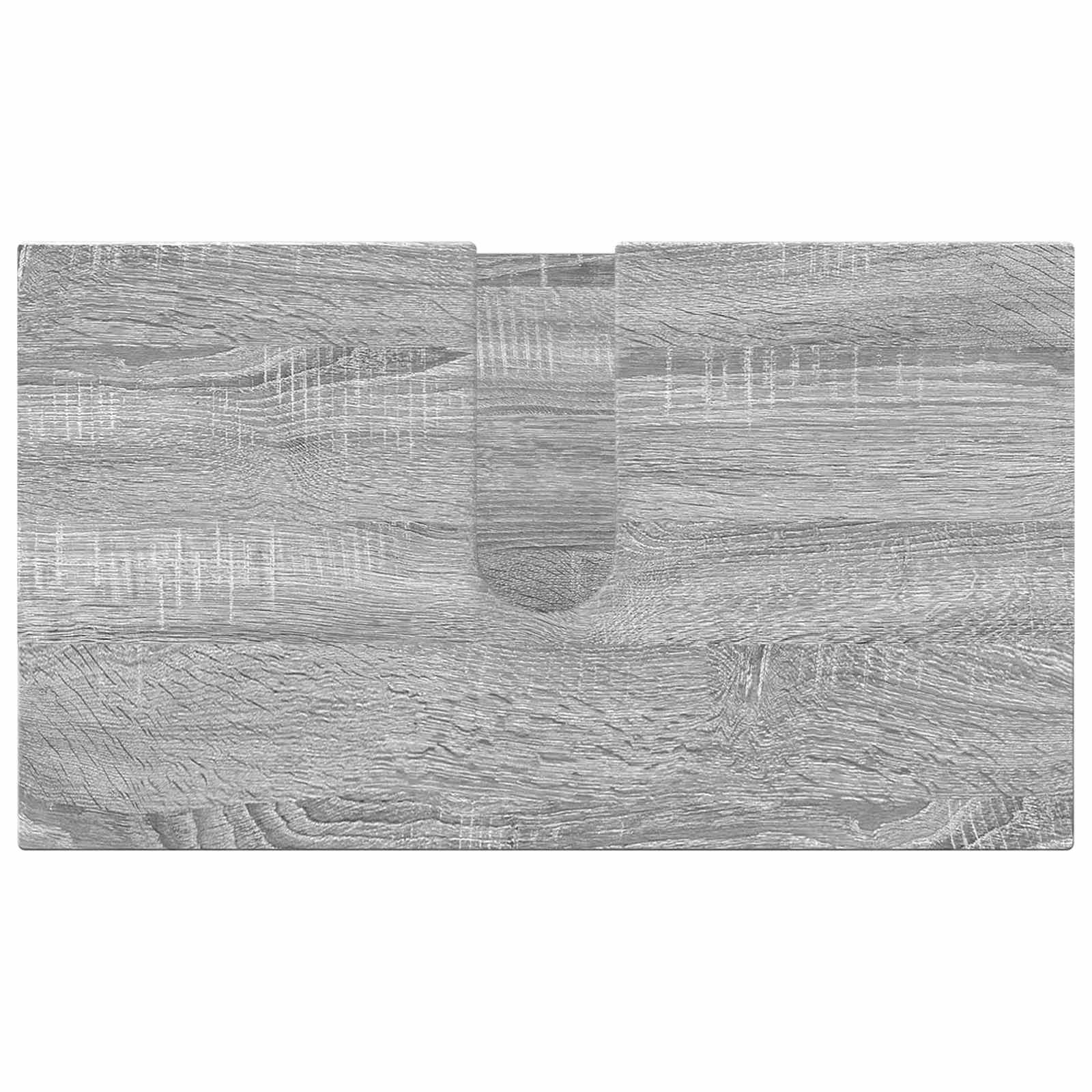 vidaXL Zestaw mebli łazienkowych 4 szt. Szary Sonoma 61 x 35 x 64 cm