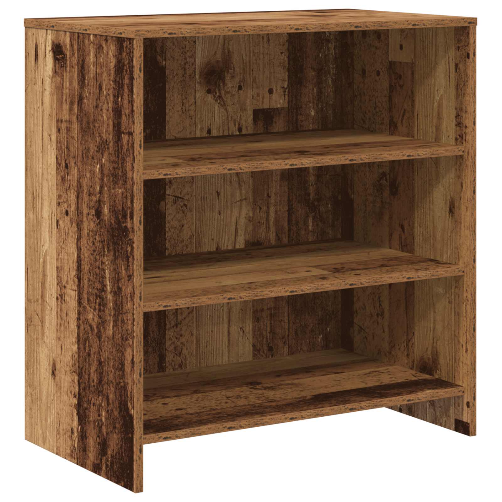 vidaXL Bufet z szufladą 3 pcs Stare drewno 70 x 41 x 75 cm