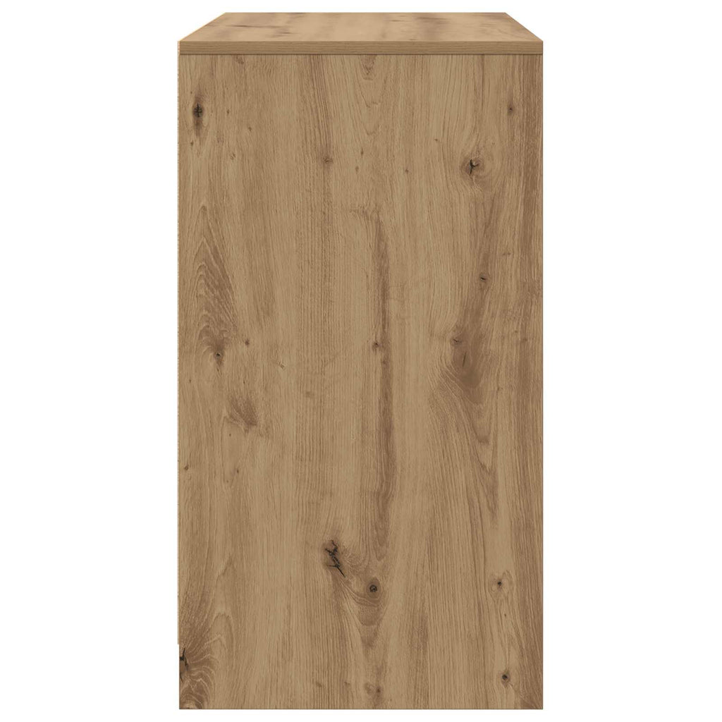 vidaXL Bufet z szufladą 3 pcs Dąb rzemieślniczy 70 x 41 x 75 cm
