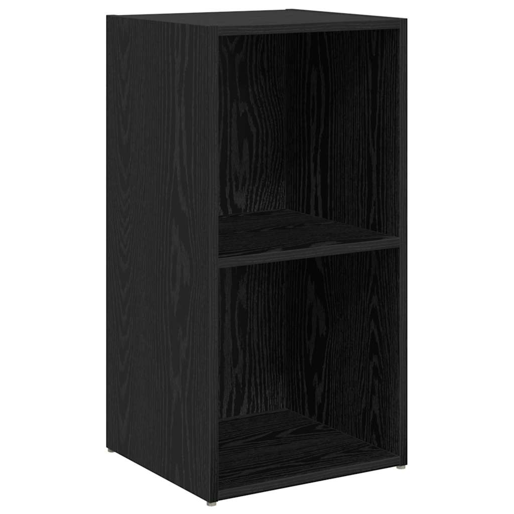 vidaXL Zestaw szafek RTV 6 pcs Czarny Dąb Materiał drewnopochodny