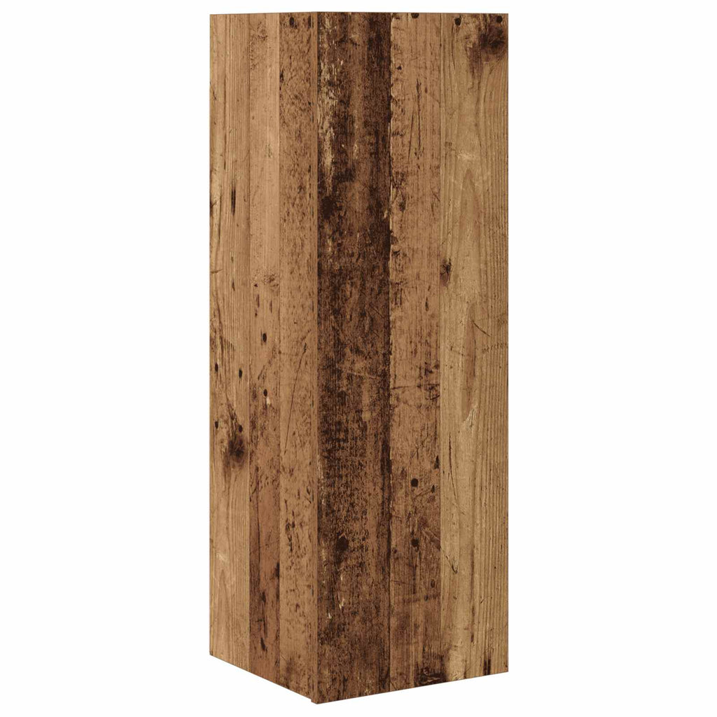 vidaXL Zestaw szafek RTV 10 pcs Stare drewno 30,5 x 30 x 90 cm
