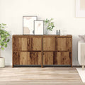 vidaXL Komody 2 pcs Stare drewno 70 x 41 x 75 cm