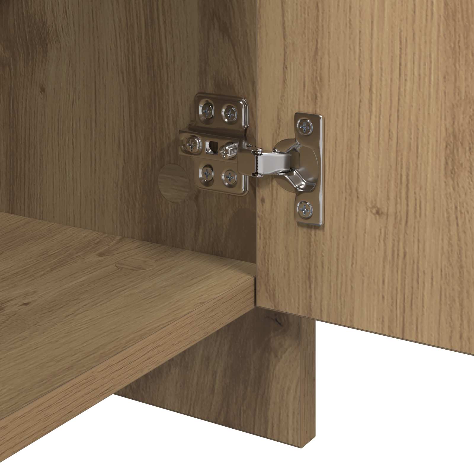 vidaXL Komody 2 pcs dąb artisan 70 x 41 x 75 cm