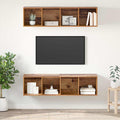 vidaXL Zestaw szafek RTV 2 pcs Stare drewno 37 x 37 x 142,5 cm