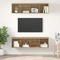 vidaXL Zestaw szafek RTV 2 pcs Dąb rzemieślniczy 37 x 37 x 142,5 cm