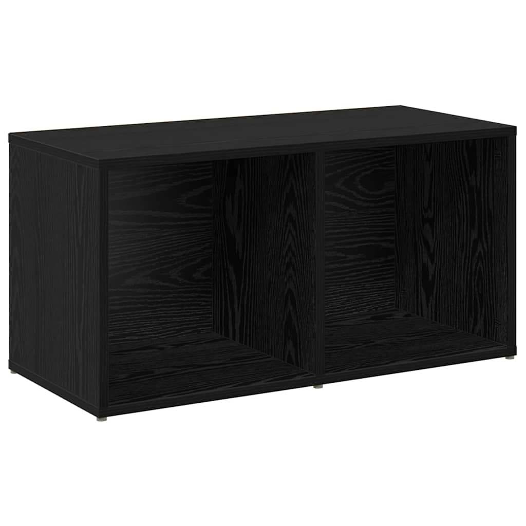 vidaXL Zestaw szafek RTV 4 pcs Czarny Dąb 37 x 37 x 72 cm