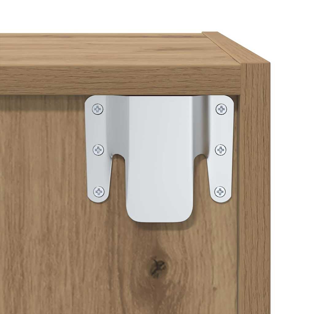 vidaXL Zestaw szafek RTV 4 pcs Dąb rzemieślniczy 37 x 37 x 107 cm