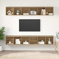 vidaXL Zestaw szafek RTV 4 pcs Dąb rzemieślniczy 37 x 37 x 107 cm