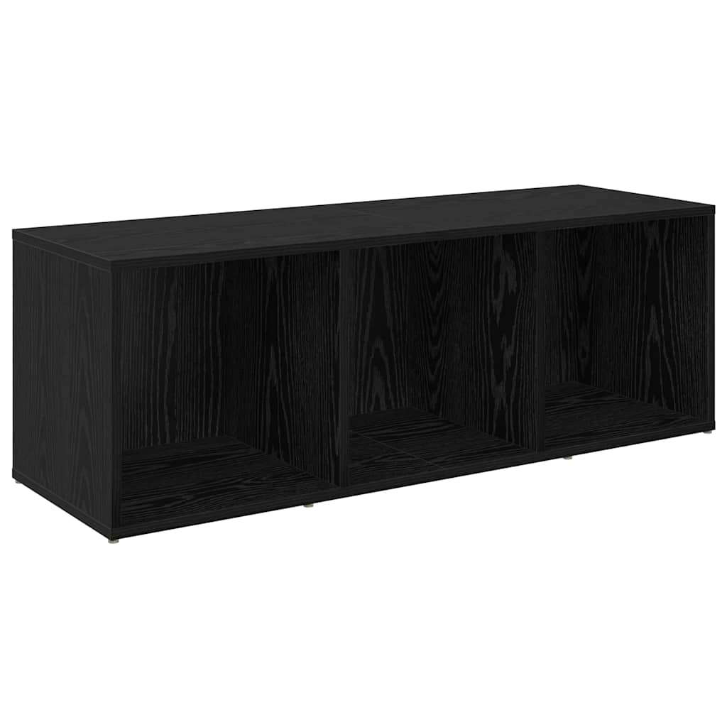 vidaXL Zestaw szafek RTV 2 pcs Czarny Dąb 107 x 35 x 37 cm