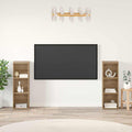 vidaXL Zestaw szafek RTV 2 pcs Dąb rzemieślniczy 107 x 35 x 37 cm