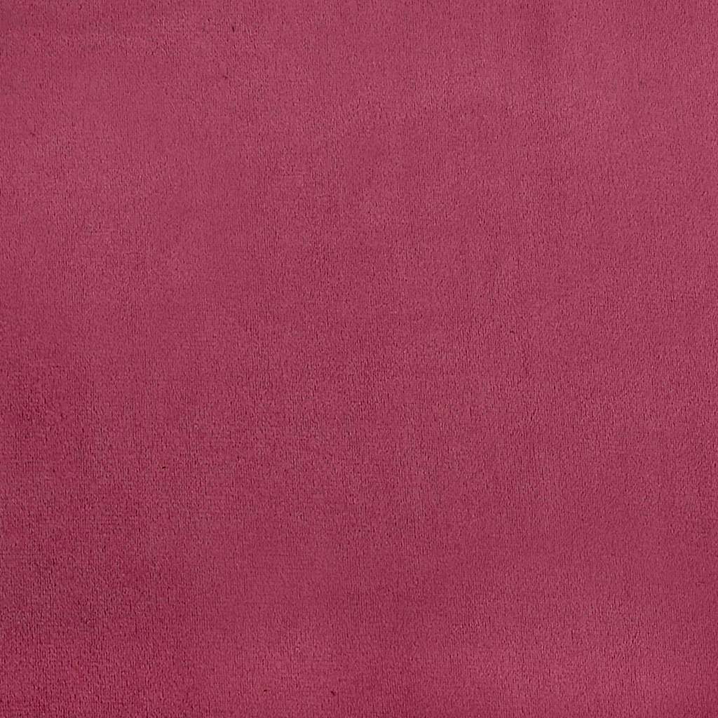 vidaXL Rama łóżka narożnego Czerwone wino 90 x 190 cm Aksamit