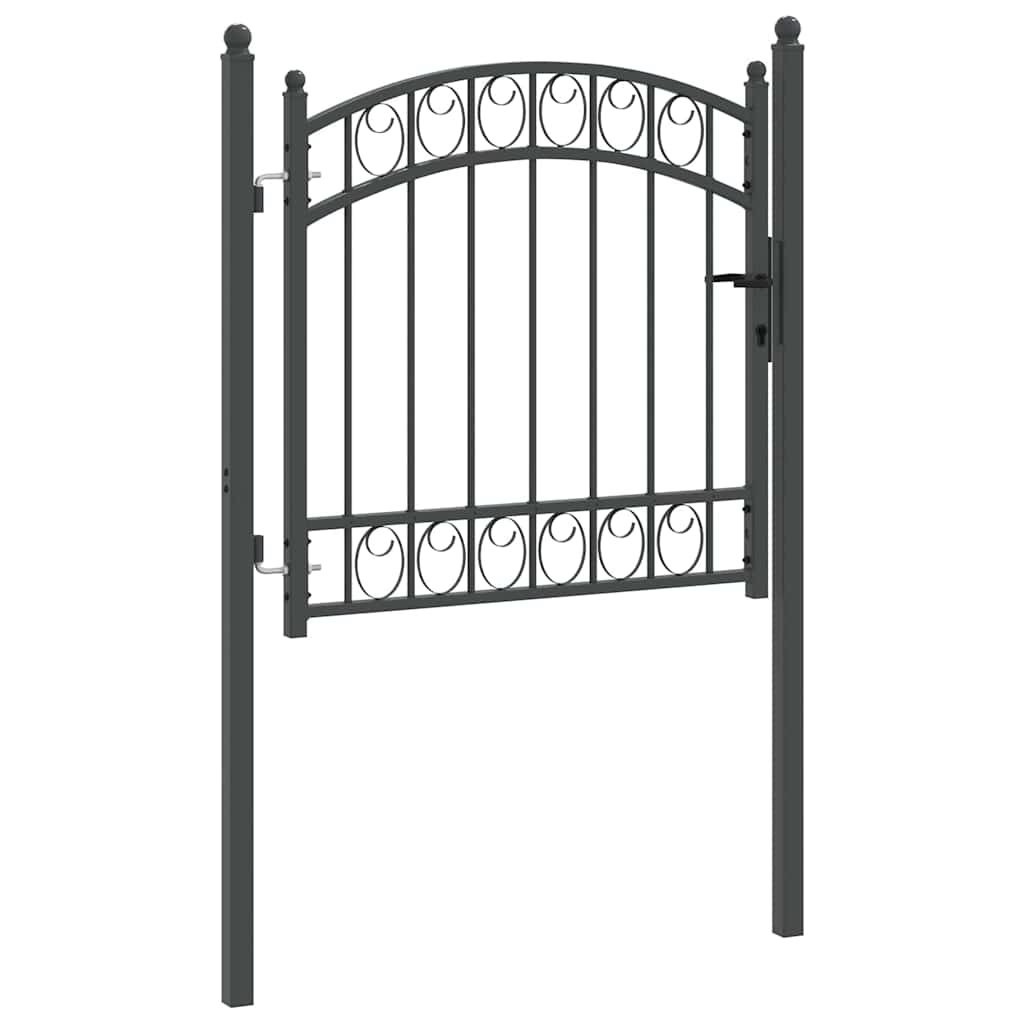 vidaXL Brama ogrodzeniowa EMMEN 100 x 100 cm Stal Malowana Proszkowo